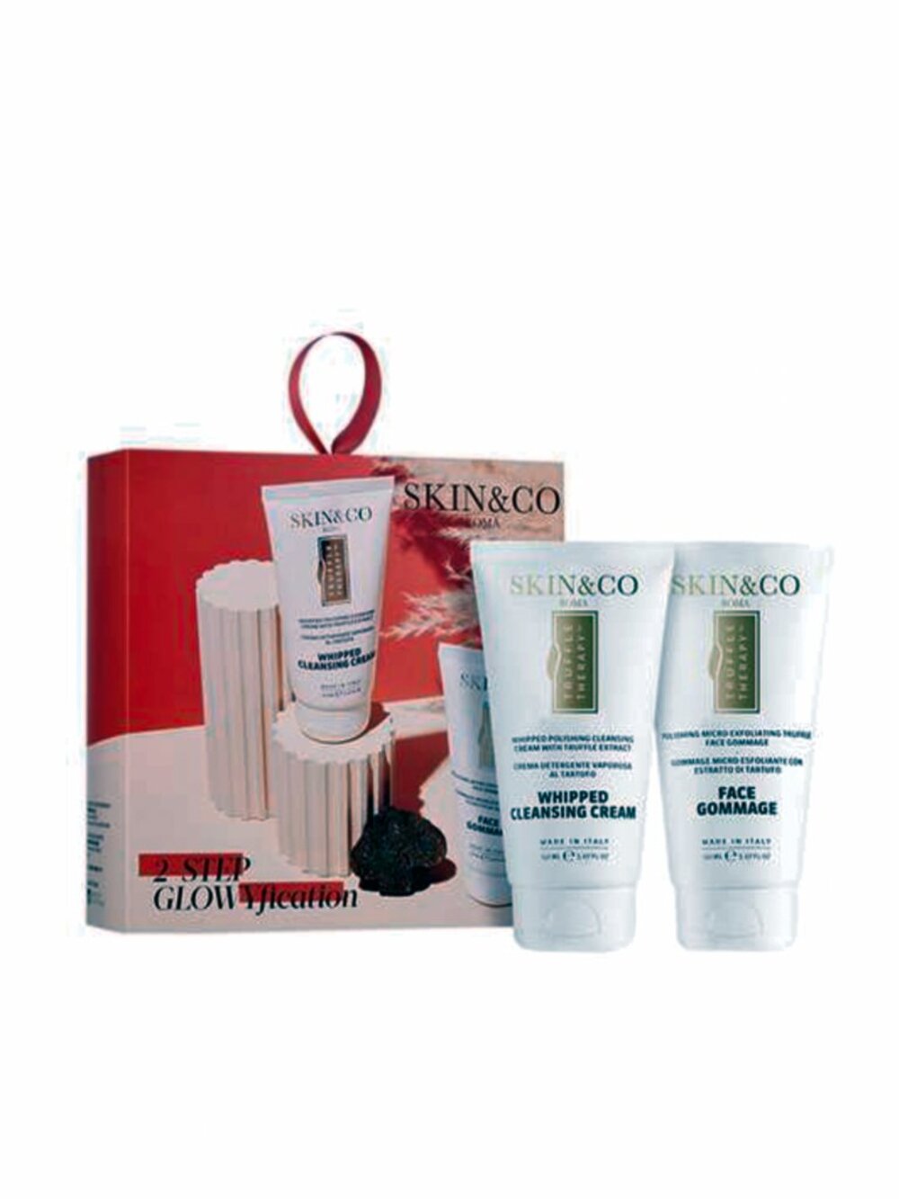 GIFT SET: SKIN & CO ITALY GLOWIFICATION SET: EXFOLIANT + FACIAL CLEANSER